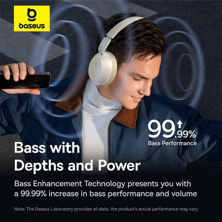 Baseus Bass 35 Max Wireless Earphones One Size