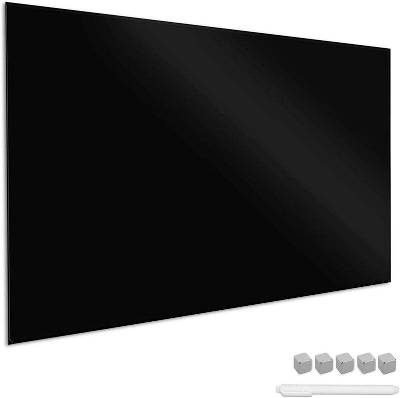 Navaris Magnettafel Magnetboard aus Glas - 90x60 cm Tafel magnetisch zum Beschriften - Magnetwand in