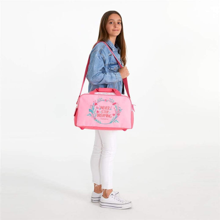Movom Never Stop Reisetasche Rosa 45x26x20 cms Polyester, Reisetasche