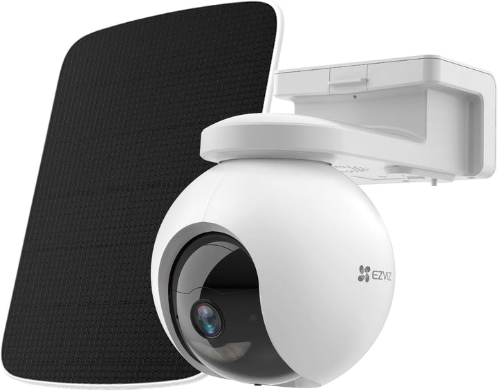 EZVIZ 2K kabellose Akkukamera aussen, PT WLAN Kamera mit AI Personenerkennung, 10400mAh Akku, Automa