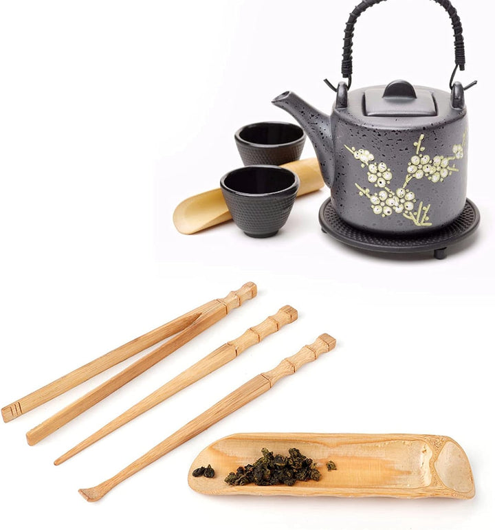 4 Stücke Teelöffel Chinesisches Klassisches Teeservice Werkzeug Teezeremonie Zubehör Chinesisches Ku