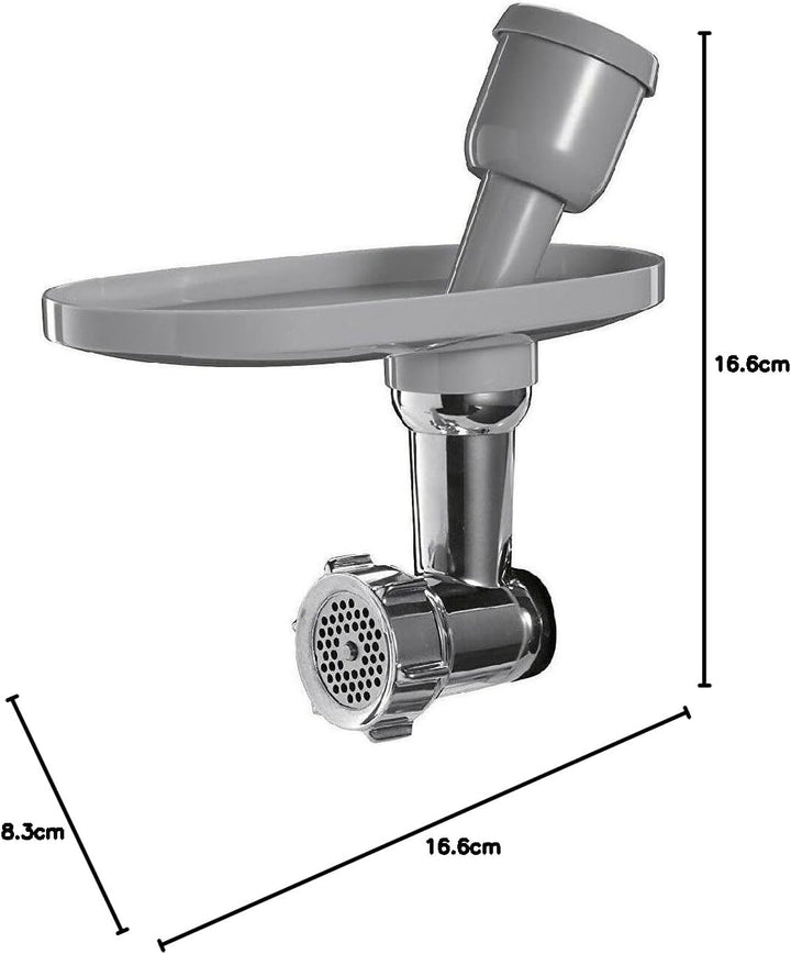 SMEG Fleischwolf-Set SMMG01, 18/8 Stainless Steel, grau