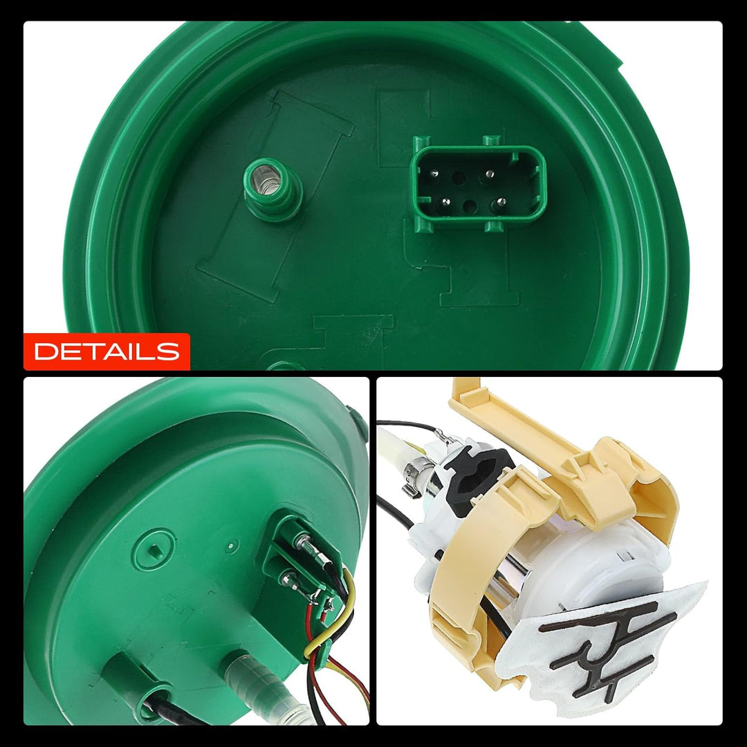 Frankberg Kraftstoffpumpe Benzinpumpe Kraftstoff-Fördereinheit Modul Satz ohne Drucksensor 4-Polig K