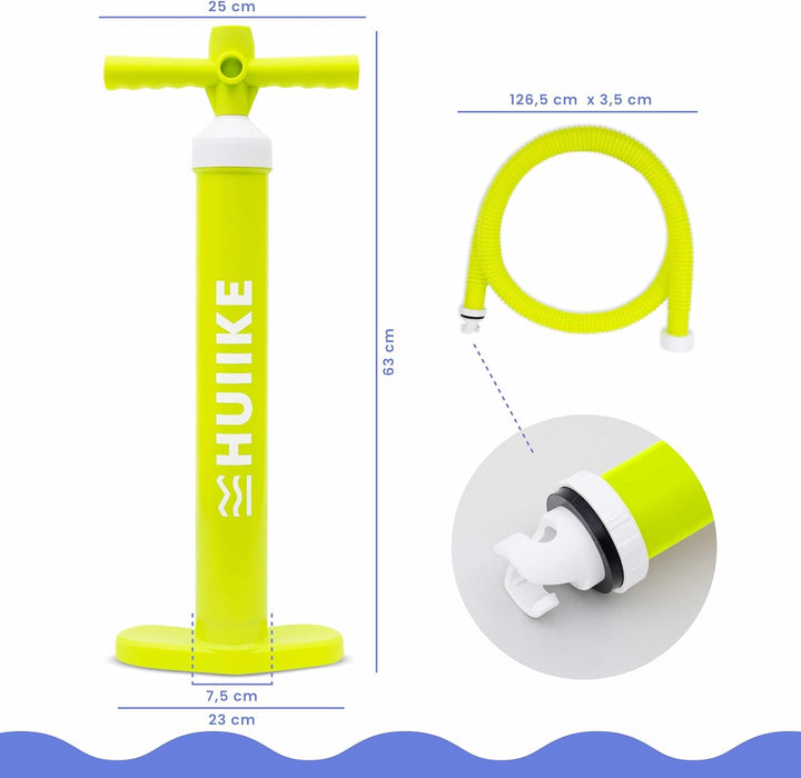 Sup Pumpe Doppelhub - HUIIKE | Pumpe Stand Up Paddle 15 PSI, Luftpumpe Sup Handpumpe Stabil | Handpu
