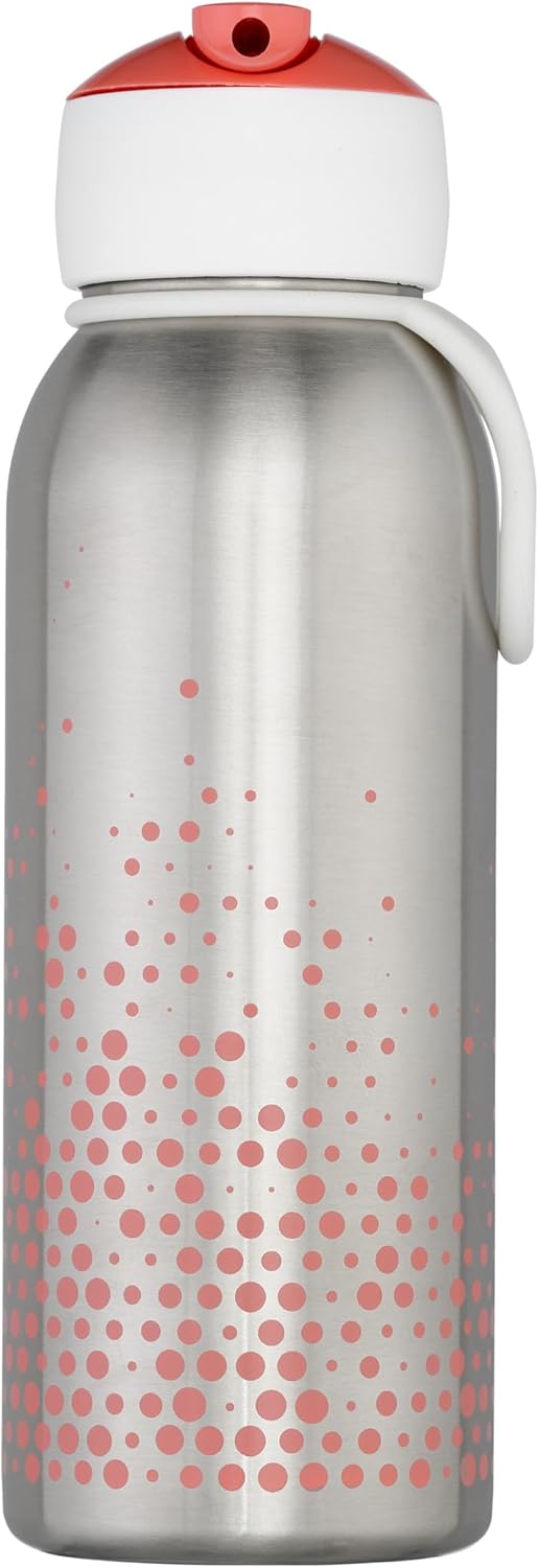 Mepal – Thermoflasche Flip-up Campus – 350 ml – Türkis– hält Getränke lange kalt oder warm – Edelsta