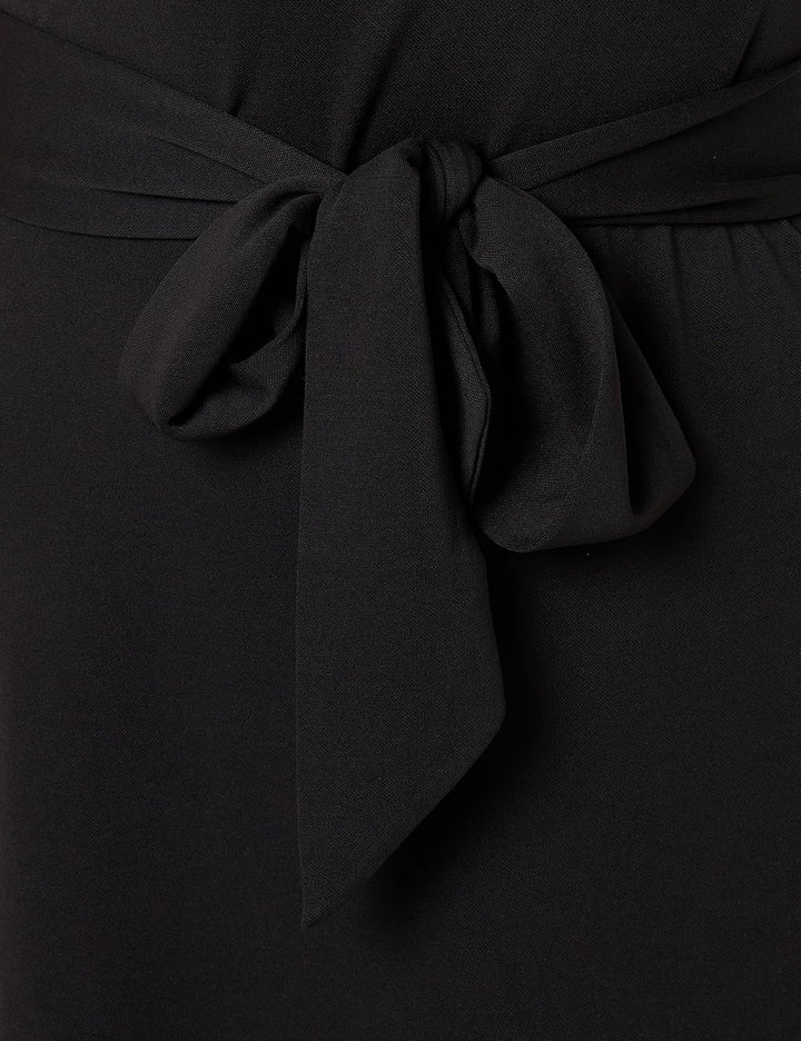 s.Oliver BLACK LABEL Damen Kleid kurz, 34 Schwarz 9999