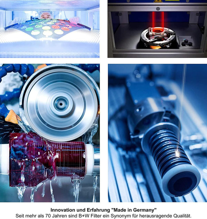 B+W UV-Haze- und Schutz-Filter 010 MRC Basic 55mm (16x vergütet, Professional)