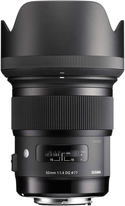 Sigma 50mm F1,4 DG HSM Art Objektiv für Nikon F Objektivbajonett für Nikon Single, für Nikon Single