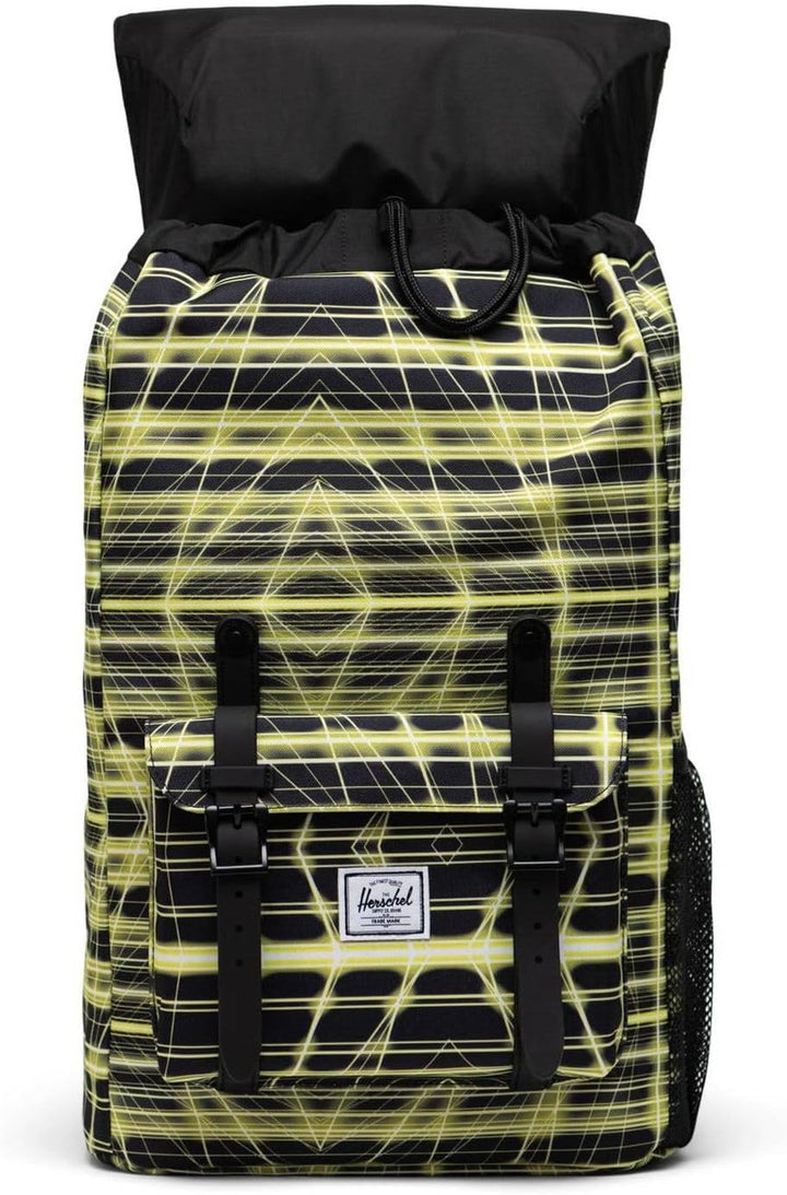 Herschel Little America Youth Backpack Neon Grid Highlight