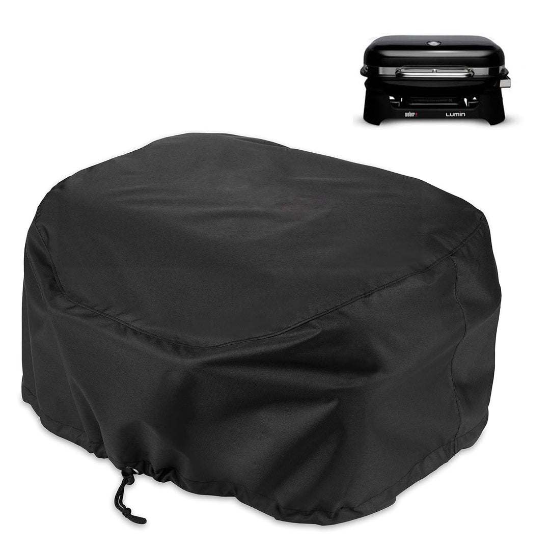 Grillabdeckung für Weber Lumin Elektrogrill, Lumin Compact Grill, 600D Heavy Duty Wasserdicht UV-bes