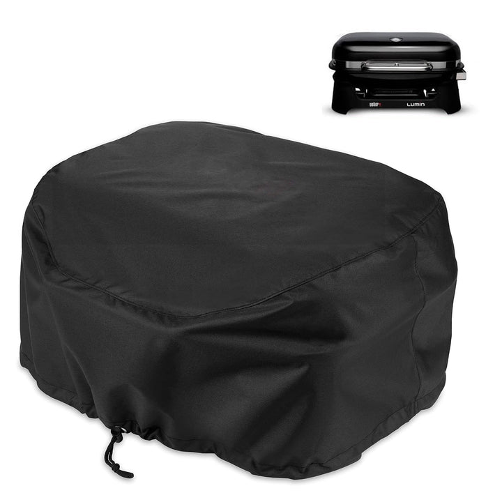 Grillabdeckung für Weber Lumin Elektrogrill, Lumin Compact Grill, 600D Heavy Duty Wasserdicht UV-bes