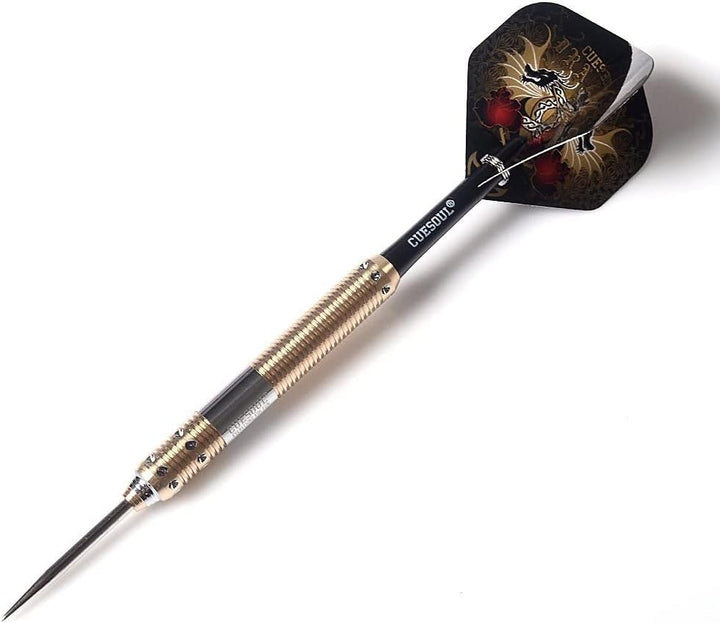 CUESOUL Dragon Deluxe Messing Steel Dartpfeile, 21 Gramm F2301 21 Grams, F2301 21 Grams
