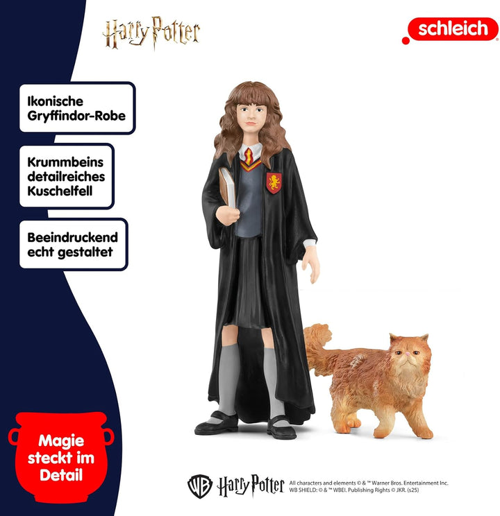 SCHLEICH 42635 Hermine Granger & Krummbein, ab 6 Jahren, Harry Potter - Spielfigur, 3 x 3 x 10 cm, S