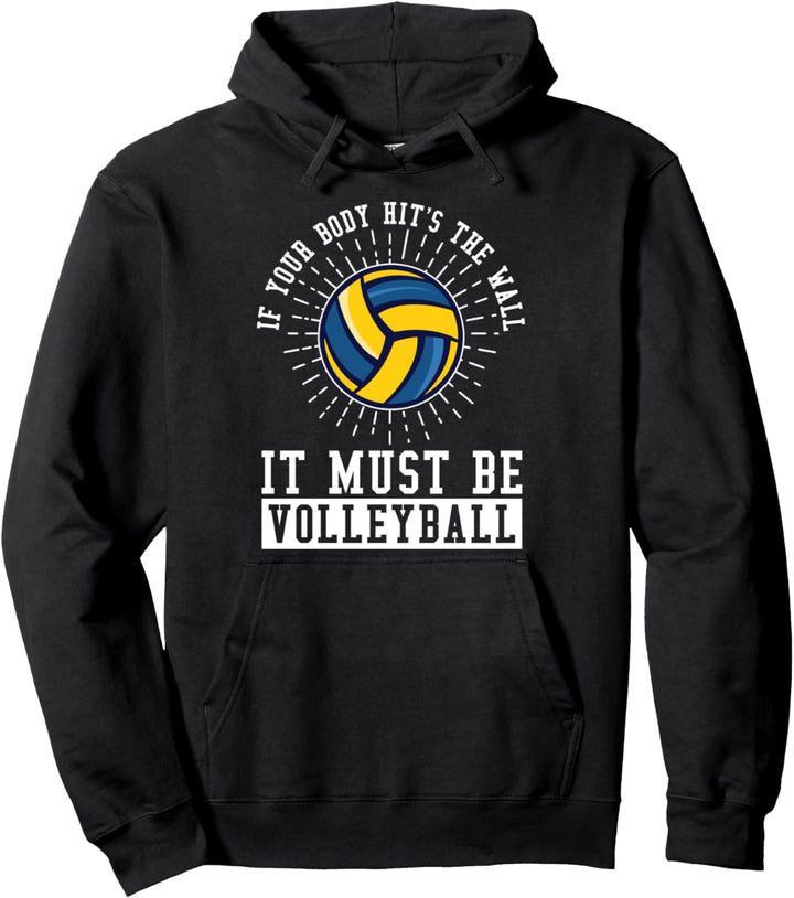 Beach Volleyball Volleyballspieler - Volleyballer Pullover Hoodie