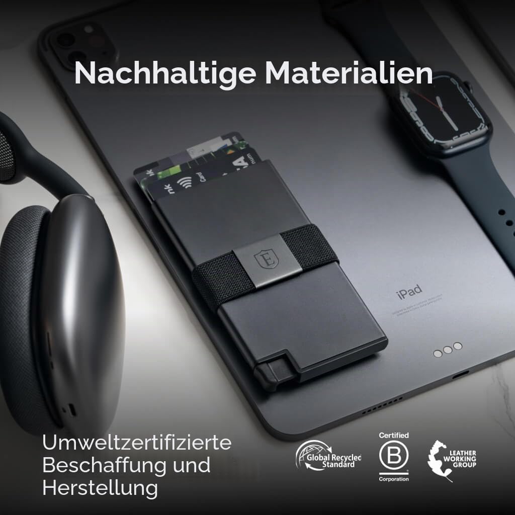 Ekster Kartenhalter aus Aluminium | RFID-Geldbörse für Männer und Frauen | schlanke und minimalistis