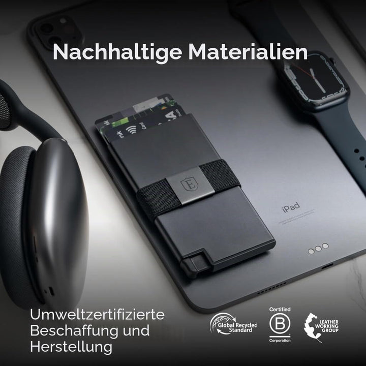 Ekster Kartenhalter aus Aluminium | RFID-Geldbörse für Männer und Frauen | schlanke und minimalistis