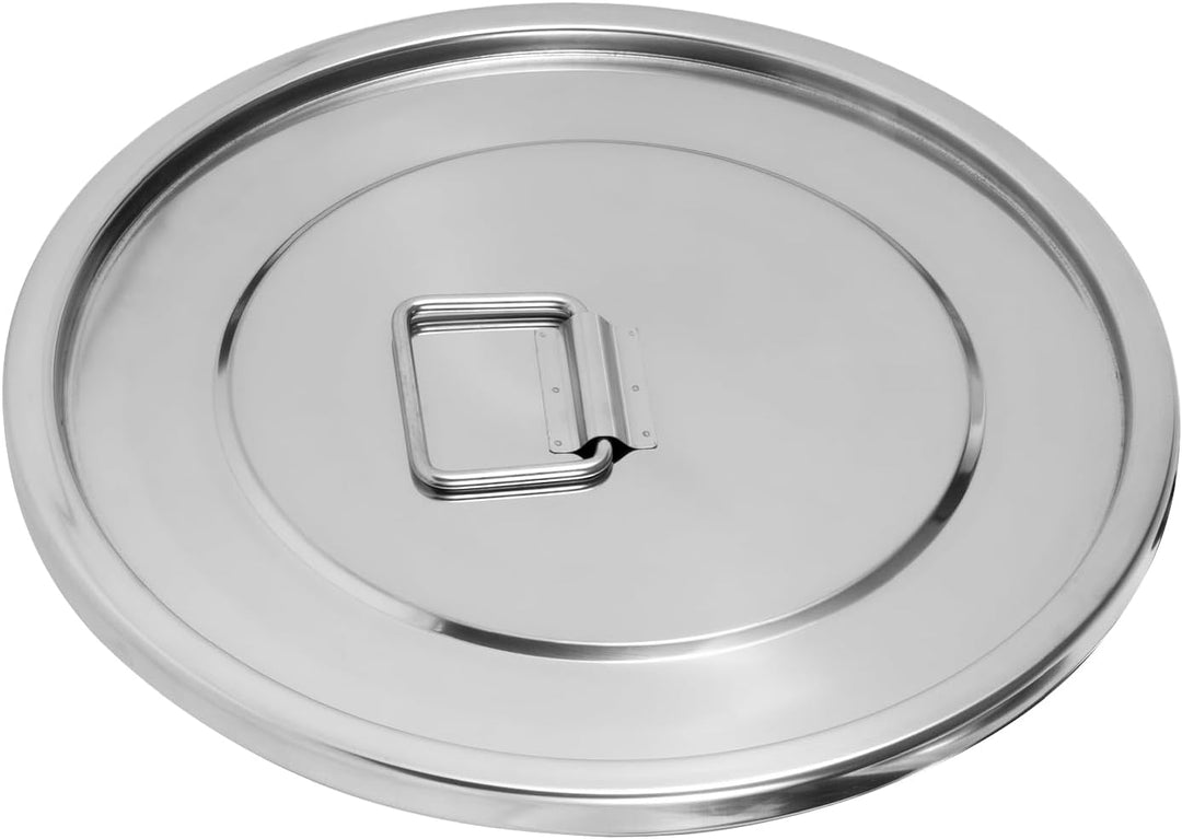 Vielrosse Edelstahl GetreidebehäLter, KüChe Lebensmittel Eimer Mit Deckel, Luftdichter Kanister Mehl