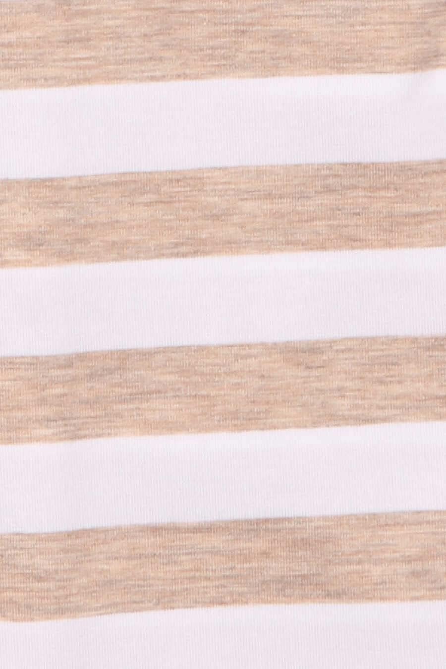 OLYMP Level Five 24/Seven Body fit Schlupfhemd Halbarm Haifischkragen Ringel braun 44 Beige, 44 Beig