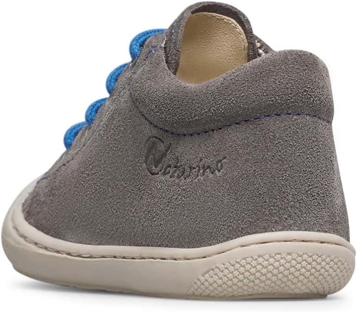 Naturino Lauflernschuhe aus Leder mit Wollfutter 19 EU Anthrazit Blau, 19 EU Anthrazit Blau