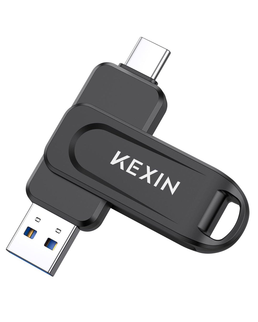 KEXIN USB C Stick 128GB USB 3.0 OTG, bis zu 110 MB/s, Dual-USB Type-C & USB-A Anschlüsse, Speicherst