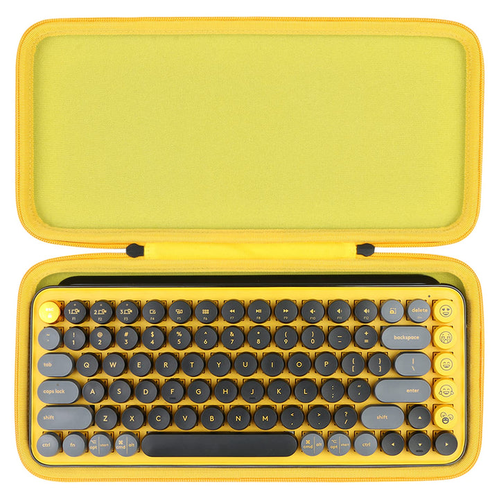 co2CREA case Harte reiseschutzhülle Etui Tasche für Logitech POP Keys/POP ICON Keys Mechanische kabe
