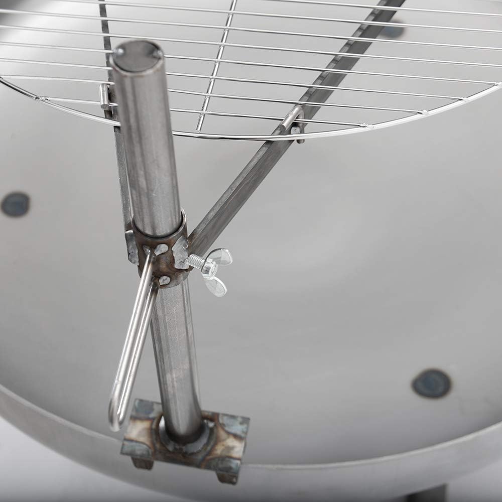 Grillrost Ø 60 cm für alle Feuerschalen ; Universell einsetzbarer Grillrost für alle Feuerschalen mi