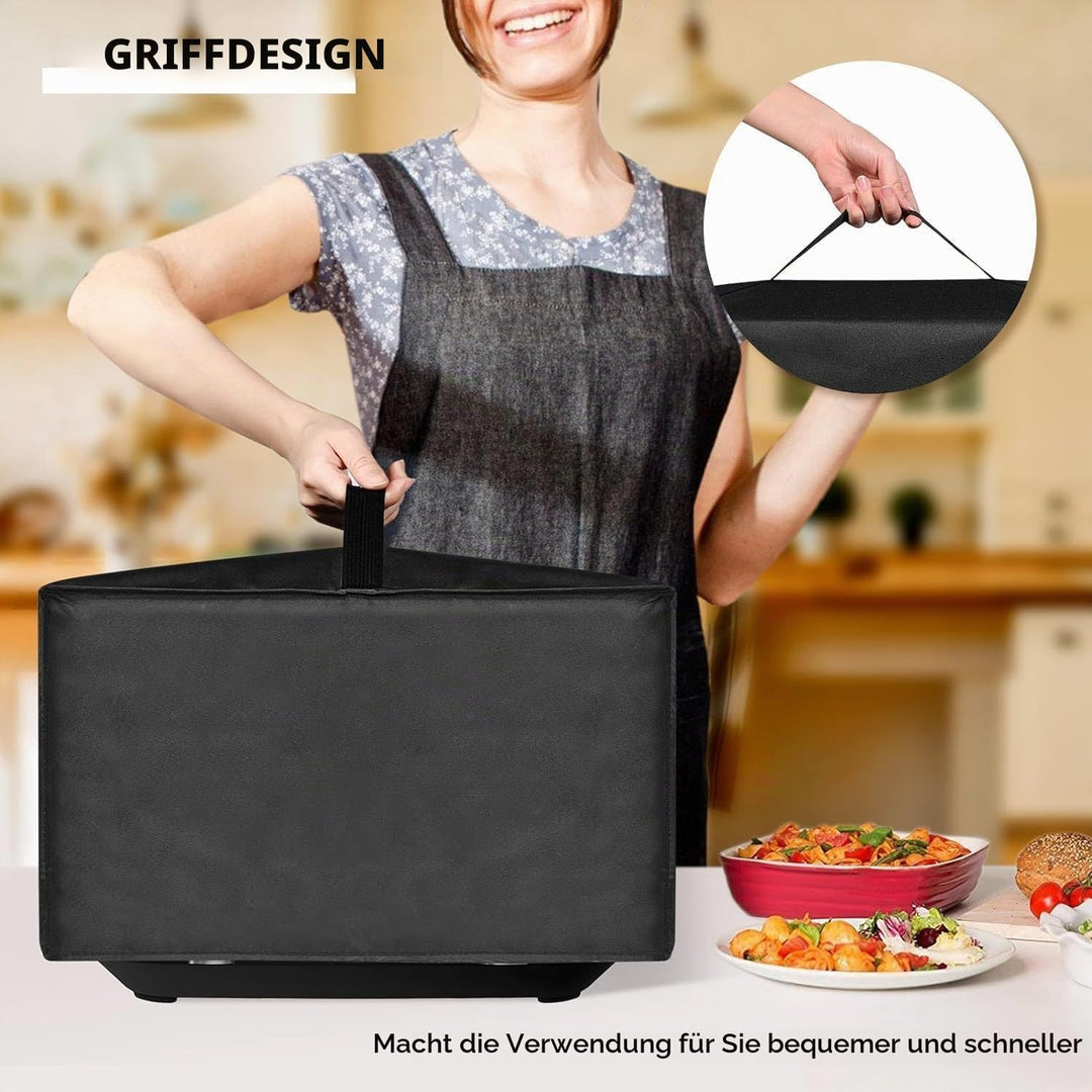 Staubschutz für Heissluftfritteuse, hergestellt aus wasser- und staubdichtem 600D-Nylonmaterial, gee