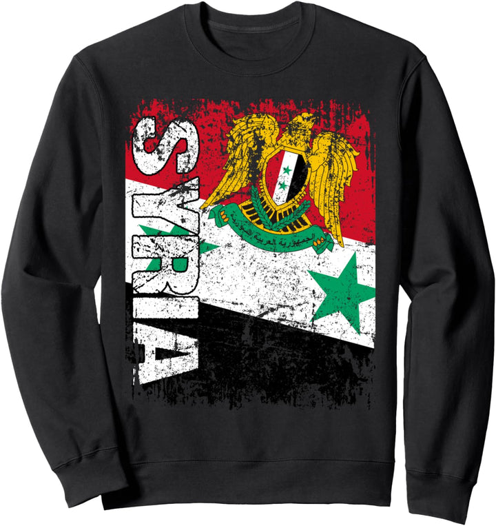 SYRIEN Flagge | Damen Herren Kinder SYRIEN Sweatshirt
