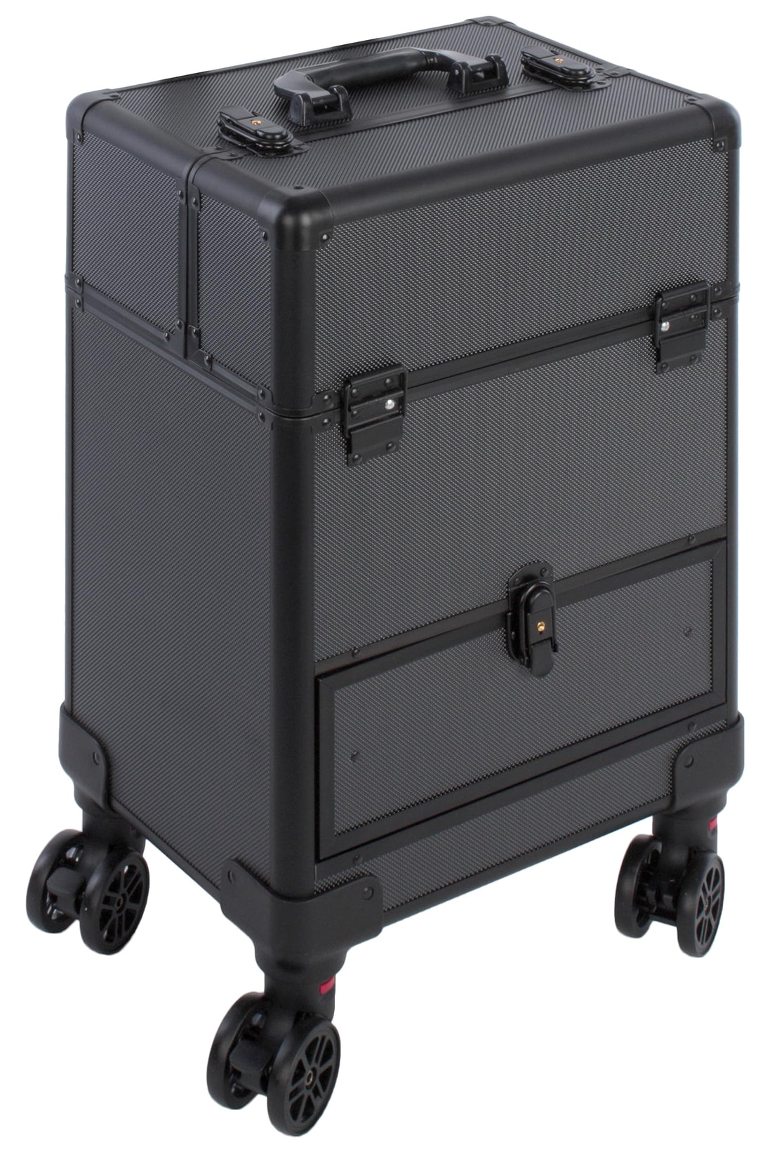 Kosmetikkoffer Schminkkoffer Beauty Make-up Case Multikoffer professioneller Make-up Rollkoffer Orga