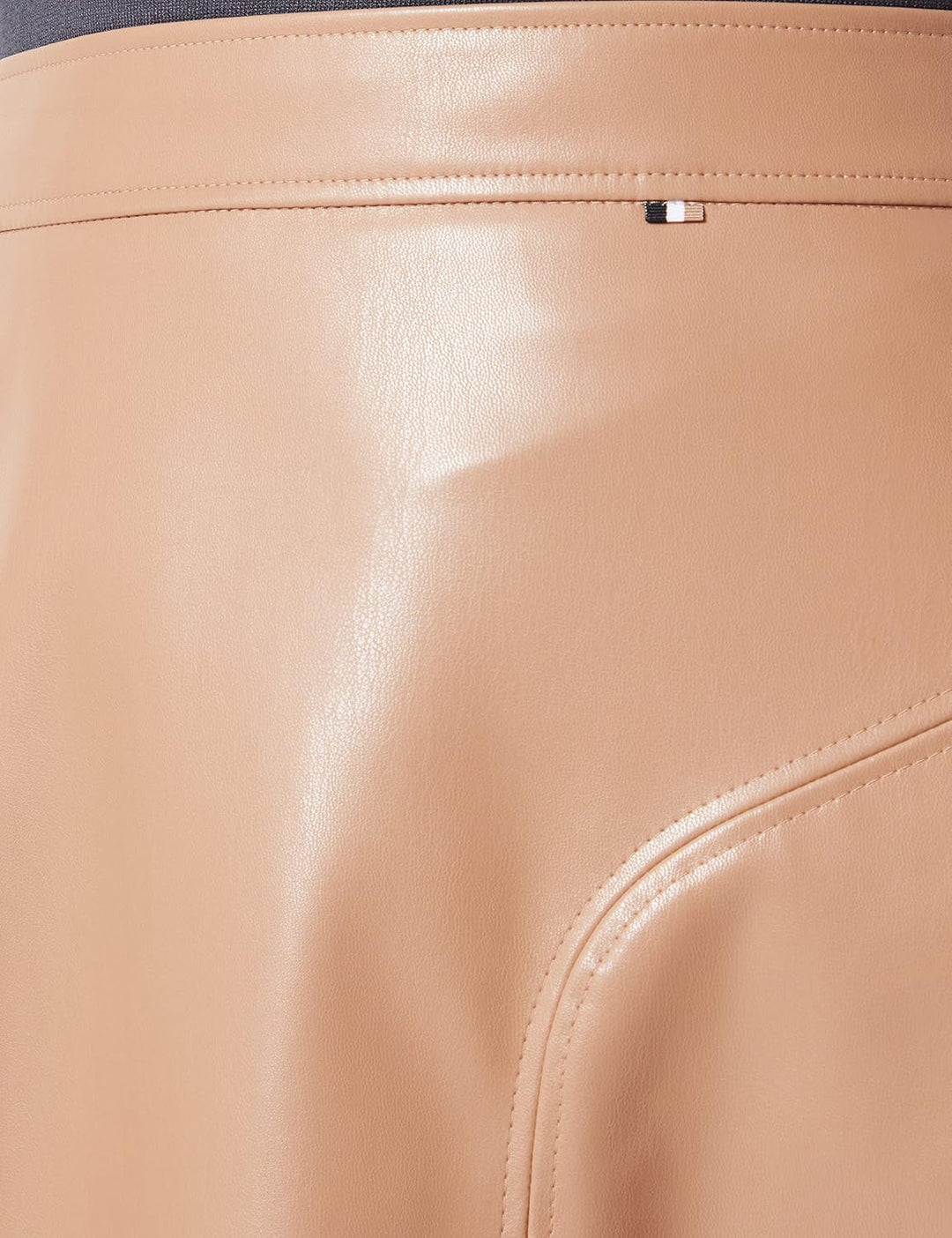 BOSS Damen Minirock C_Valega 36 Beige, 36 Beige