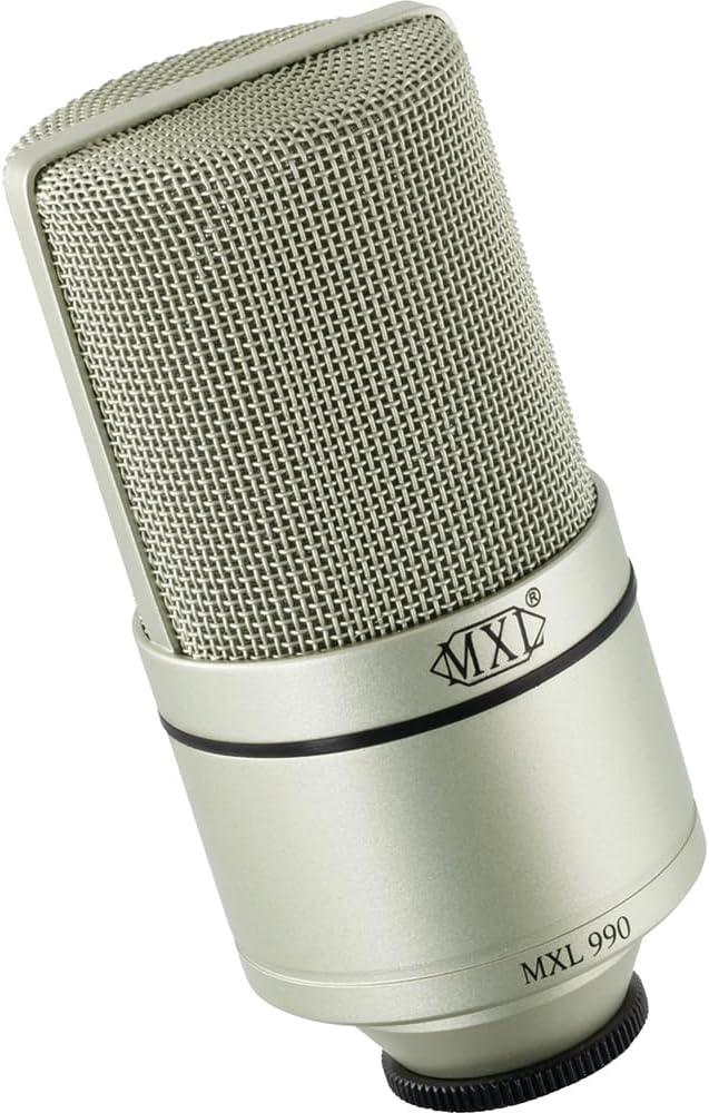 MXL 990 Kondensatormikrofon, Silber Single, Single