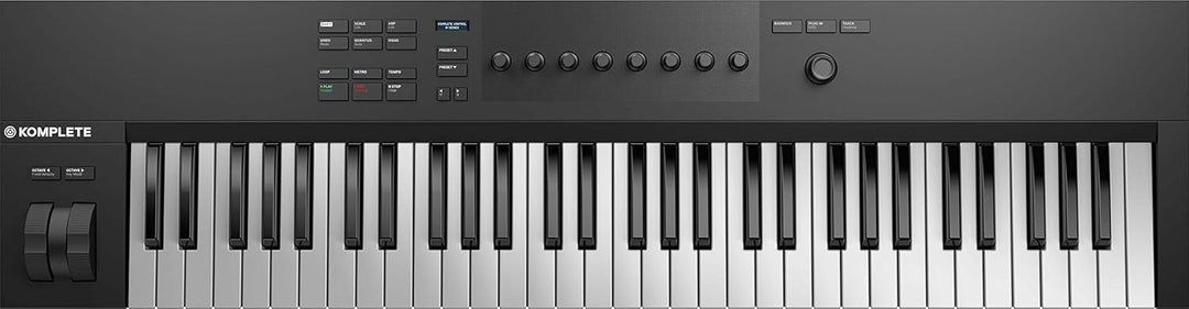 Native Instruments Komplete Kontrol A61, 61 Tasten & M-Audio SP-2 - Universal Sustain Pedal mit Pian