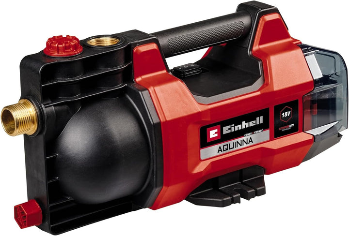 Einhell Akku-Gartenpumpe AQUINNA 18/28 Power X-Change (18 V, max. 2800 L/h Fördermenge, max. 25 m Fö