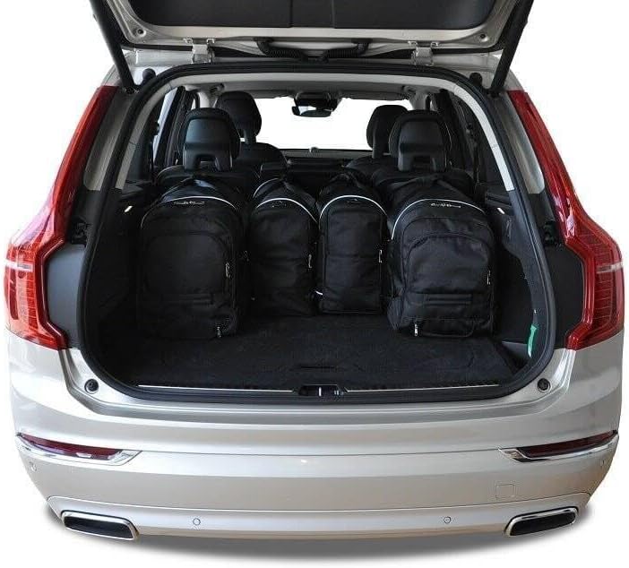KJUST Dedizierte Kofferraumtaschen 7 STK kompatibel mit Volvo XC90 II 2014+