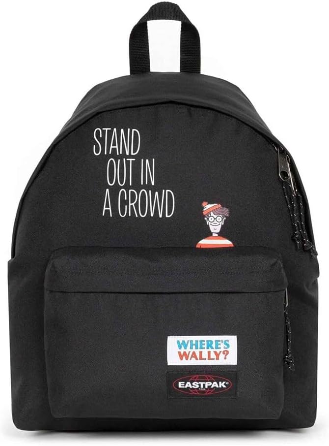 EASTPAK Rucksack Where's Wally x Padded Pak'r Farbe Wally Silk Black, Wally Silk Black, M