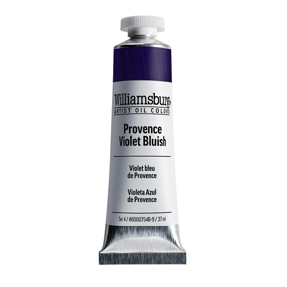 Williamsburg - Handgemachte Oelfarbe - 37 ml - Provence Violett Blau 37 ml Tube Blau, 37 ml Tube Bla