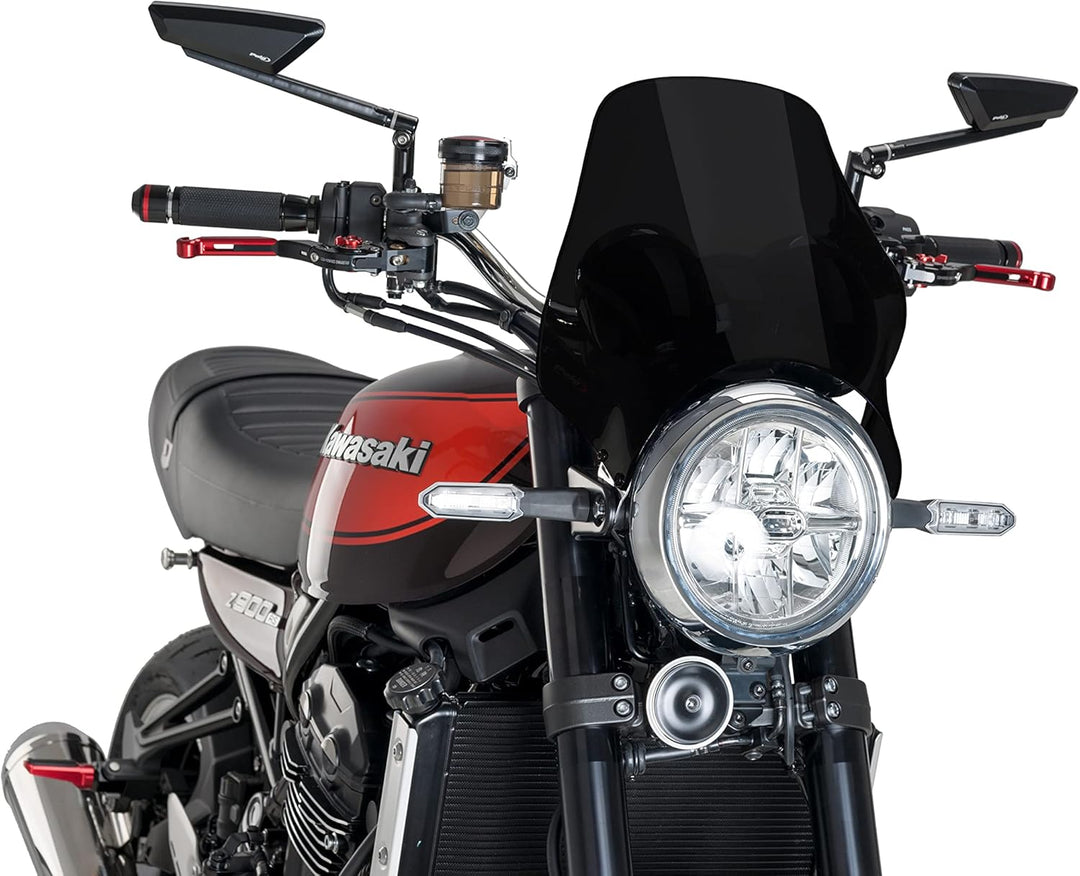 Puig 0869F Windschutzscheibe Naked Stark Getönt, Stark Getönt