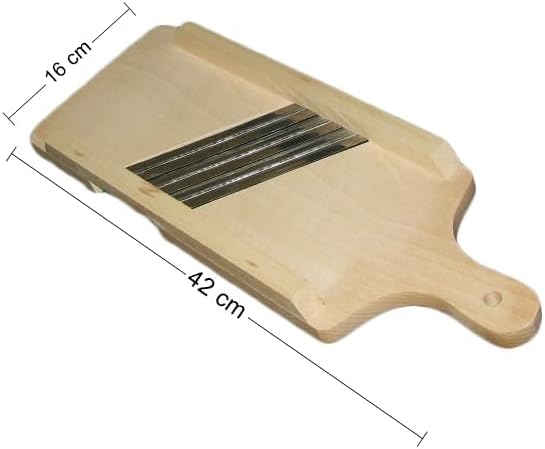 Hölzerne Shredder Cutter Grater Slicer für Gemüse Obst Kohl 42 cm