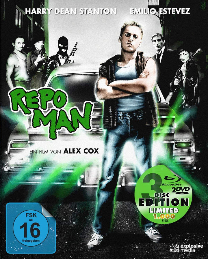 Repo Man - Mediabook (+ 2 DVDs) [Blu-ray], Blu-ray