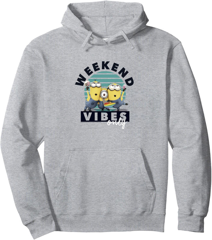 Despicable Me Minions Group Shot Party Weekend Vibes Only Pullover Hoodie
