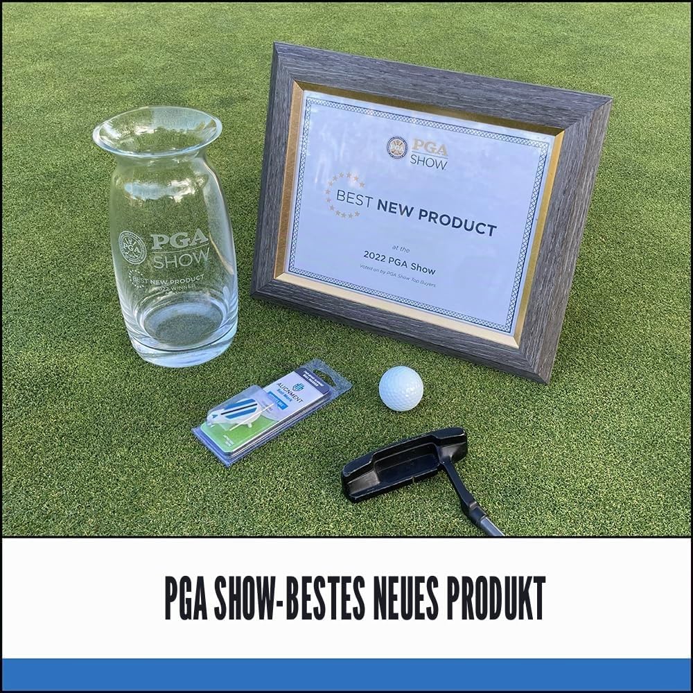 Alignment Ball Mark Golf Marker - Golf Accessories for Putting Aid – Golf Ball Alignment Marking Too