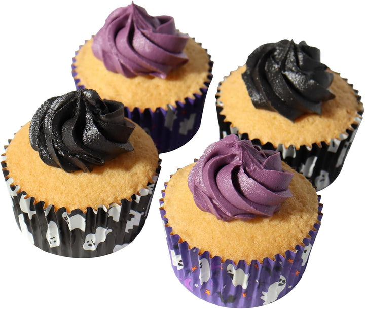 PME Halloween Folienbeschichtete Cupcake-Förmchen - Spukende Geister (60 Stück), Spukende Geister