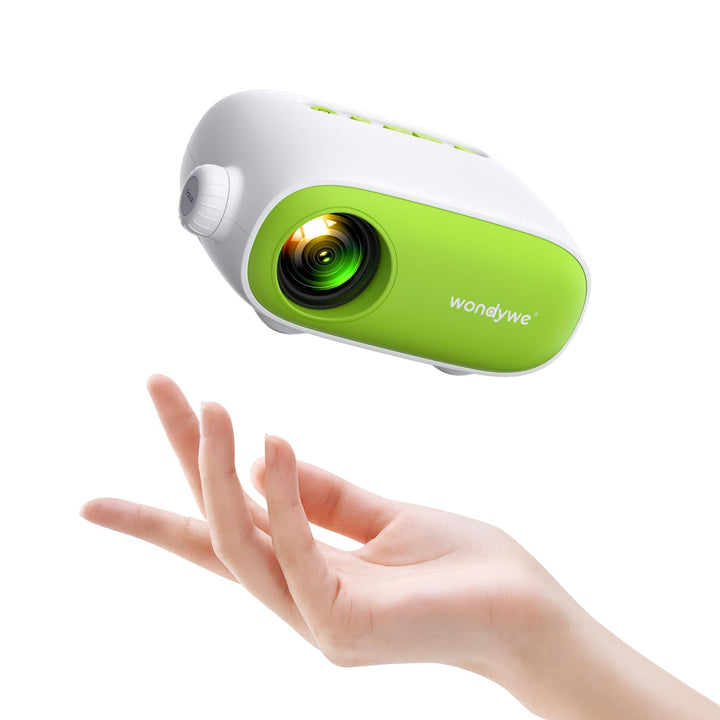 Mini Beamer als Geschenk, um Sportereignisse/Filme anzuschauen - 137 Zoll Bildgrösse, 480P, unterstü