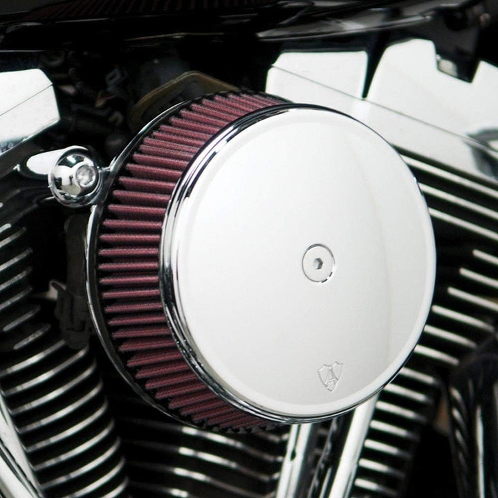 Arlen Ness 18-828 Chrom Big Sucker Performance Luftfilter-Set