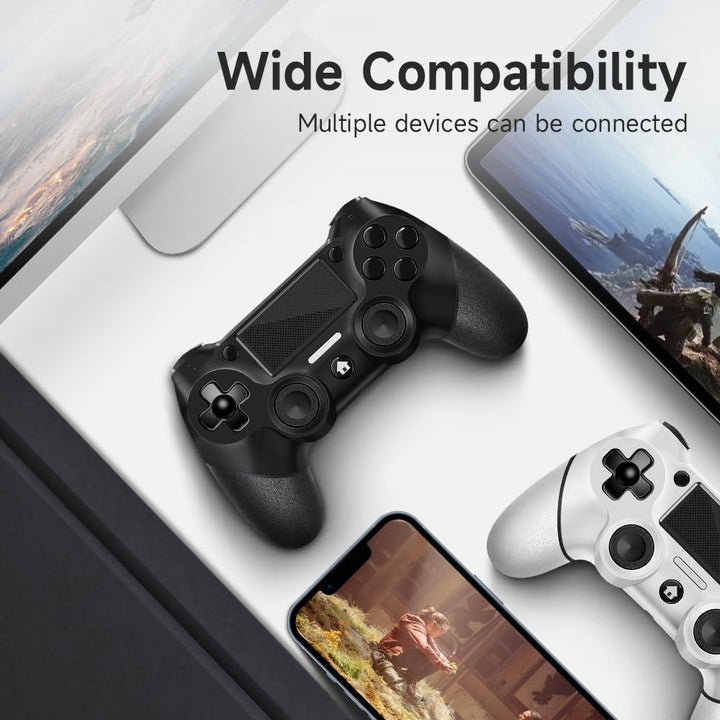 AceGamer 2 Pack Wireless Controller für PS4，Game Controller für PS4/Pro/Slim/PC，Gamepad Joystick mit