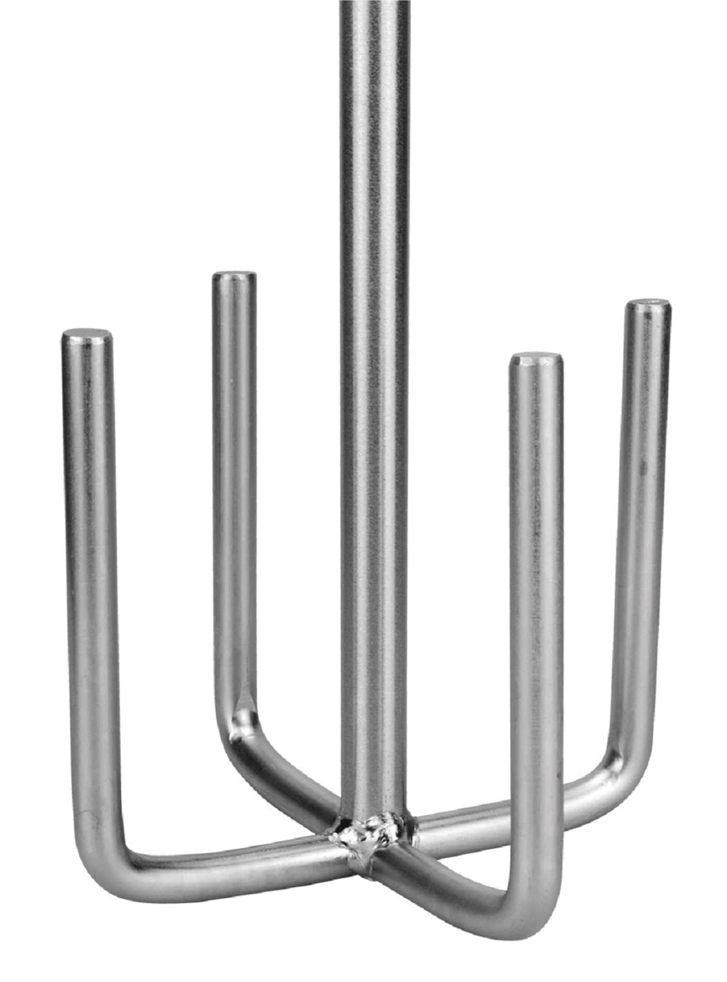 BOXTEC Bitumenrührer Ankerrührer 4-Haken Rührkorb M14 verzinkt Rührer 140mm, Durchmesser:Ø140mm - L