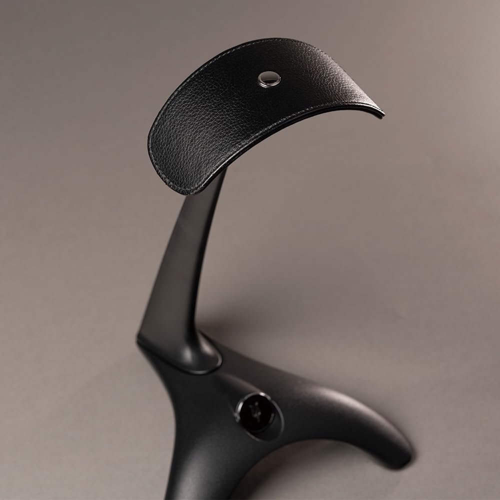 Meze Audio Kopfhörerständer - S-Form Ständer für High-End-Kopfhörer - Schwarze Zinklegierung, vegane