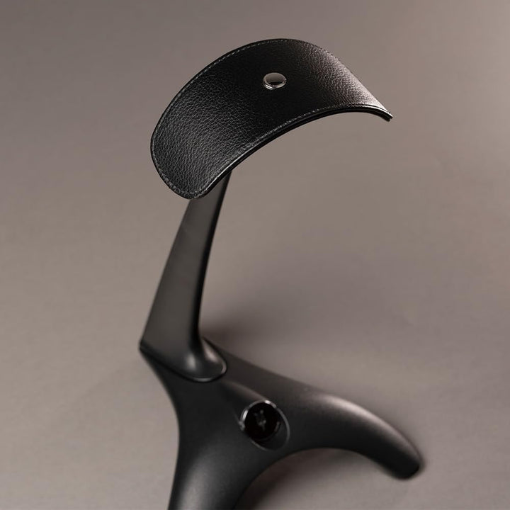 Meze Audio Kopfhörerständer - S-Form Ständer für High-End-Kopfhörer - Schwarze Zinklegierung, vegane