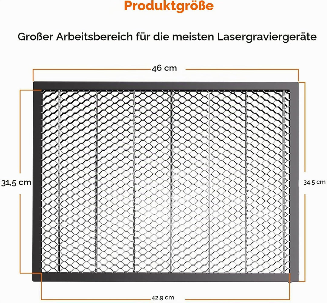 Creality Waben-Lasertisch für Falcon A1 Lasergravierer, Wabenplattform für Lasergravur- und Schneide