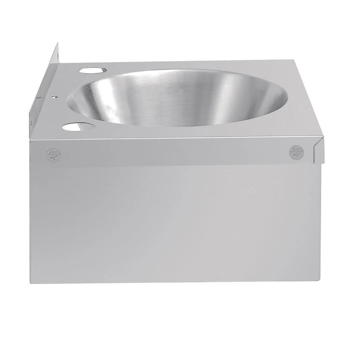 Vogue Mini-Waschbecken aus Edelstahl, Grösse: 165 (H) x 305 (B) x 268 (T) mm, Modell A, Wasserhähne